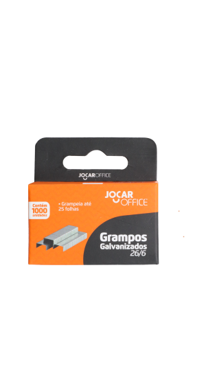 GRAMPO GALVANIZADO 26/6 C/1000 JOCAR