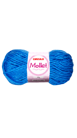 LÃ MOLLET 100G. AZUL 786