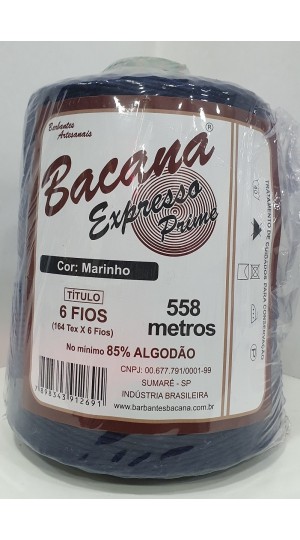 BARBANTE EXPRESSO MARINHO 6 FIOS 600G.