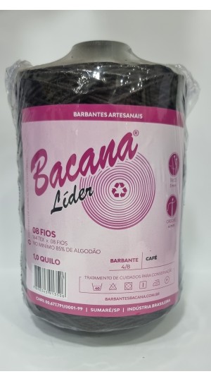 BARBANTE LIDER CAFÉ  8 FIOS 1,0KG.