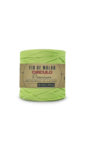FIO DE MALHA CIRCULO PREMIUM - COR 5380 VERDE FASHION