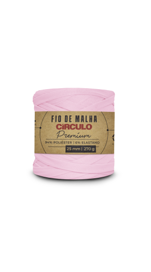 FIO DE MALHA CIRCULO PREMIUM - COR 3526 ROSA CANDY