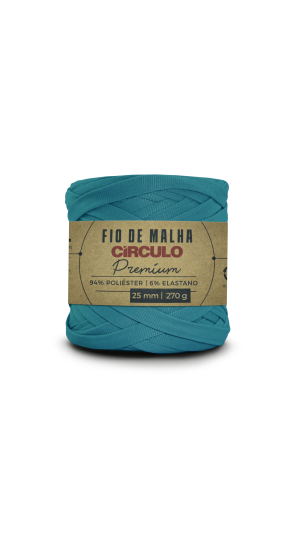 FIO DE MALHA CIRCULO PREMIUM - COR 2194 TURQUESA