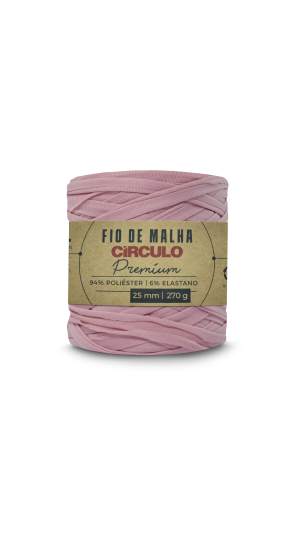 FIO DE MALHA CIRCULO PREMIUM - COR 3753 ROSA POEMA